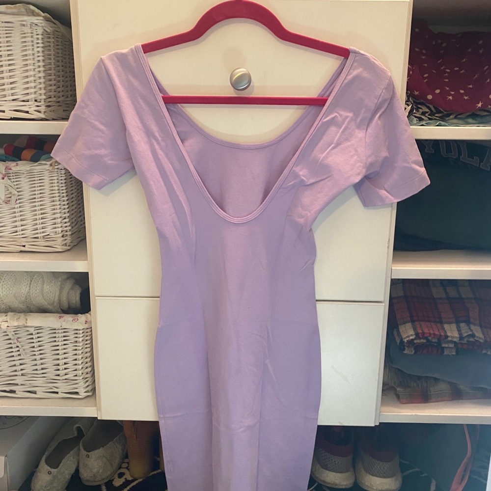 Lavender American Apparel Dress